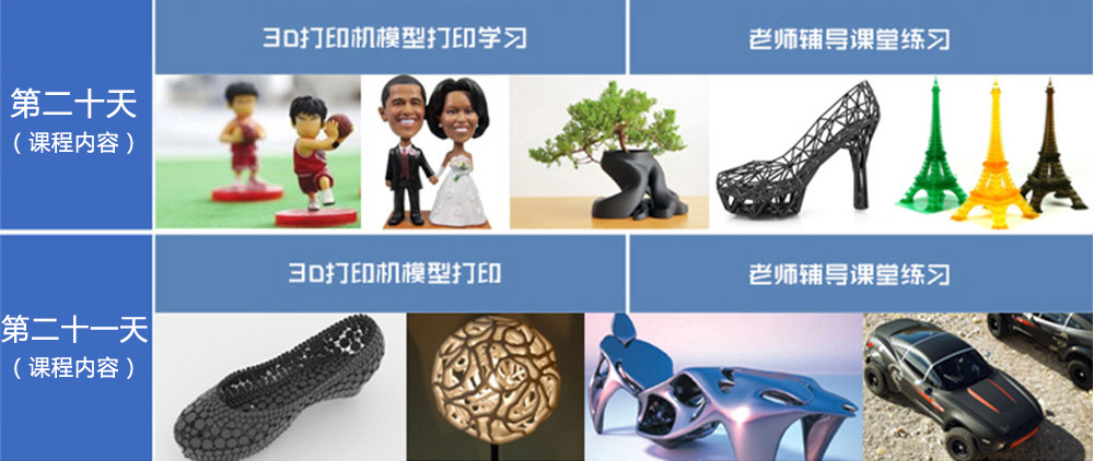 3D打印培训课程-综合实例模型训练